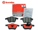 適用奧迪A4A6A8S4等車型的前剎車皮brembo原車剎車皮